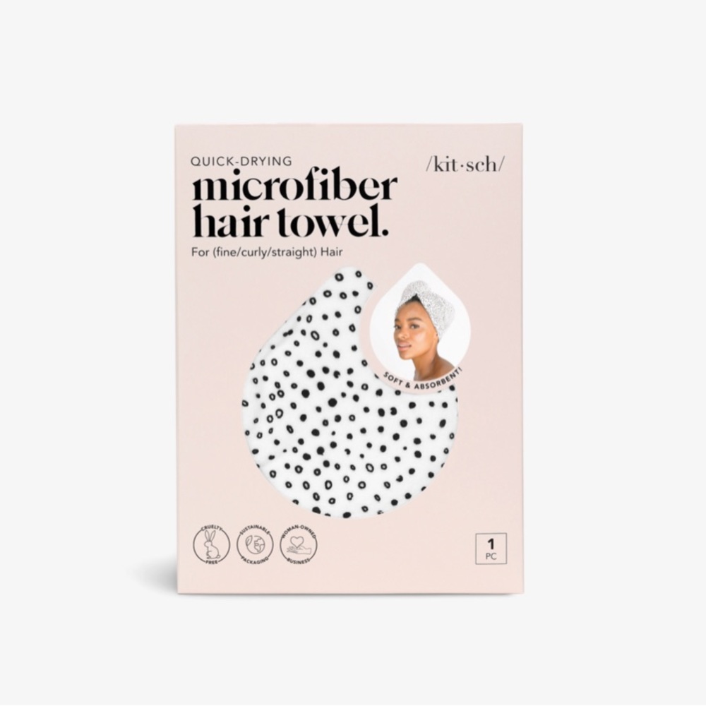 Kitsch Microfiber Hair Towel